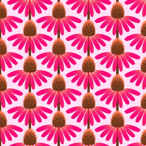 Baumwolle Patchwork - Anna Maria Horner - Love Always - MARASCHINO Echinacea